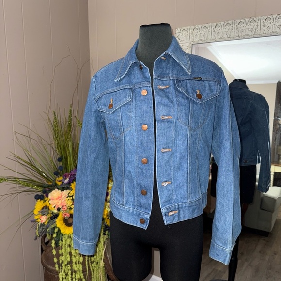 1980’s Vintage Wrangler Blue Jean Jacket - Picture 13 of 14